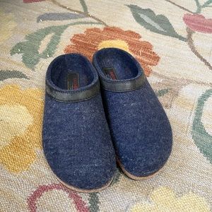 Haflinger Wool Clogs